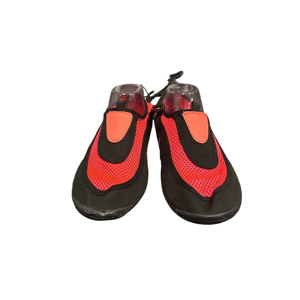 NWT Walmart Swim Shoe Beach Wear Pink and Black Sz XL(11-12)